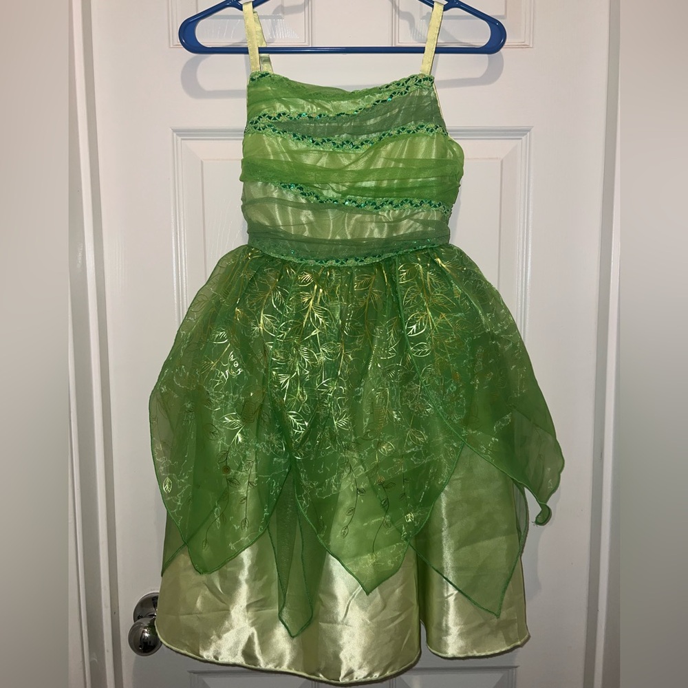 Green Tinkerbell kids Dress